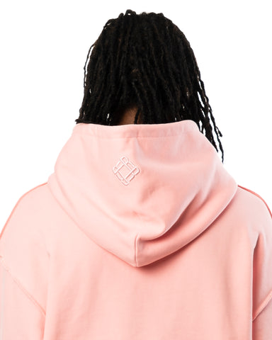 BABY PINK OVERSIZED HOODIE