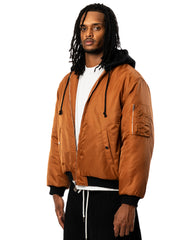 Hooded MA1 Bomber Jacket