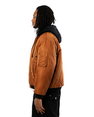 Hooded MA1 Bomber Jacket