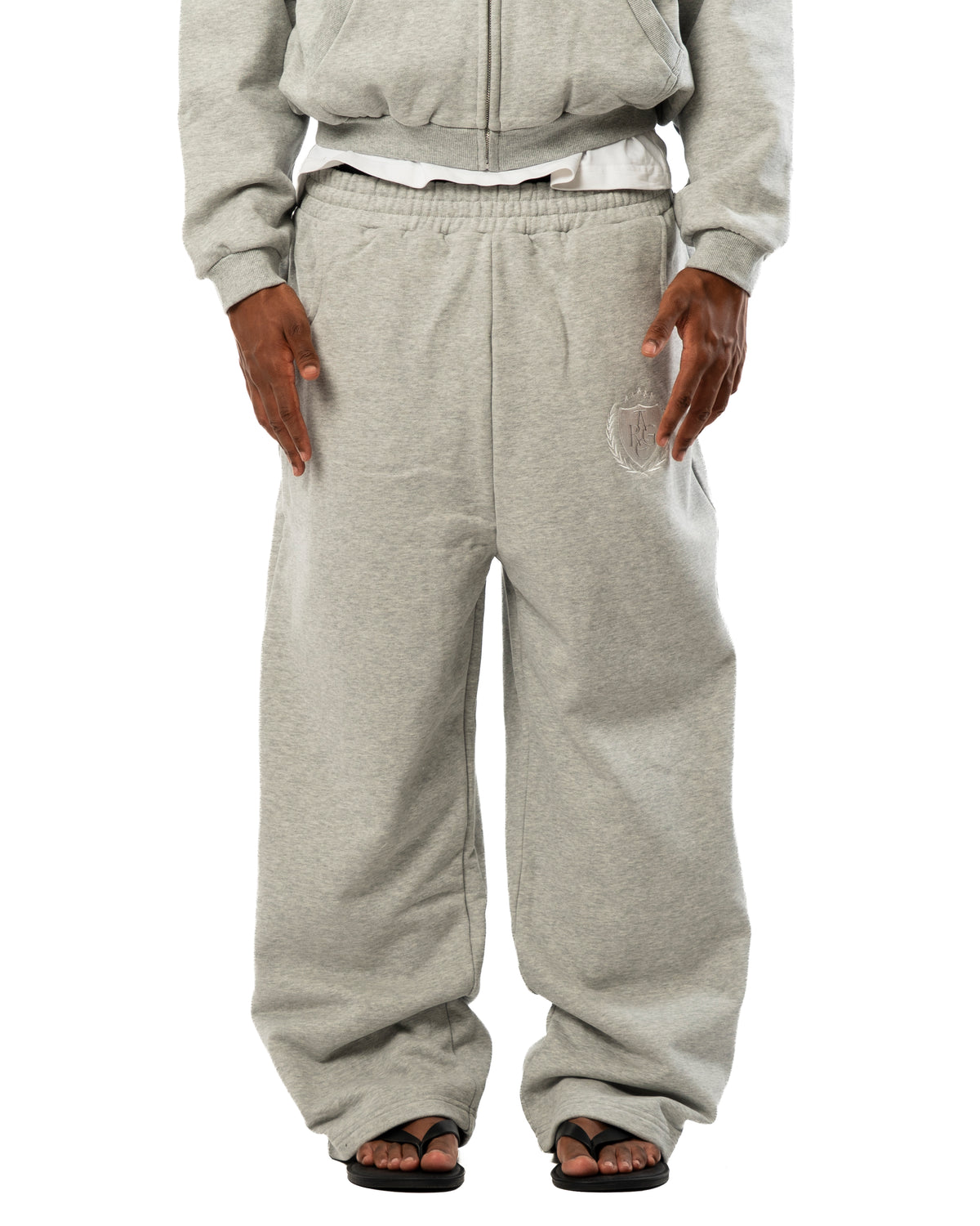 Grey Marl Sweatpants