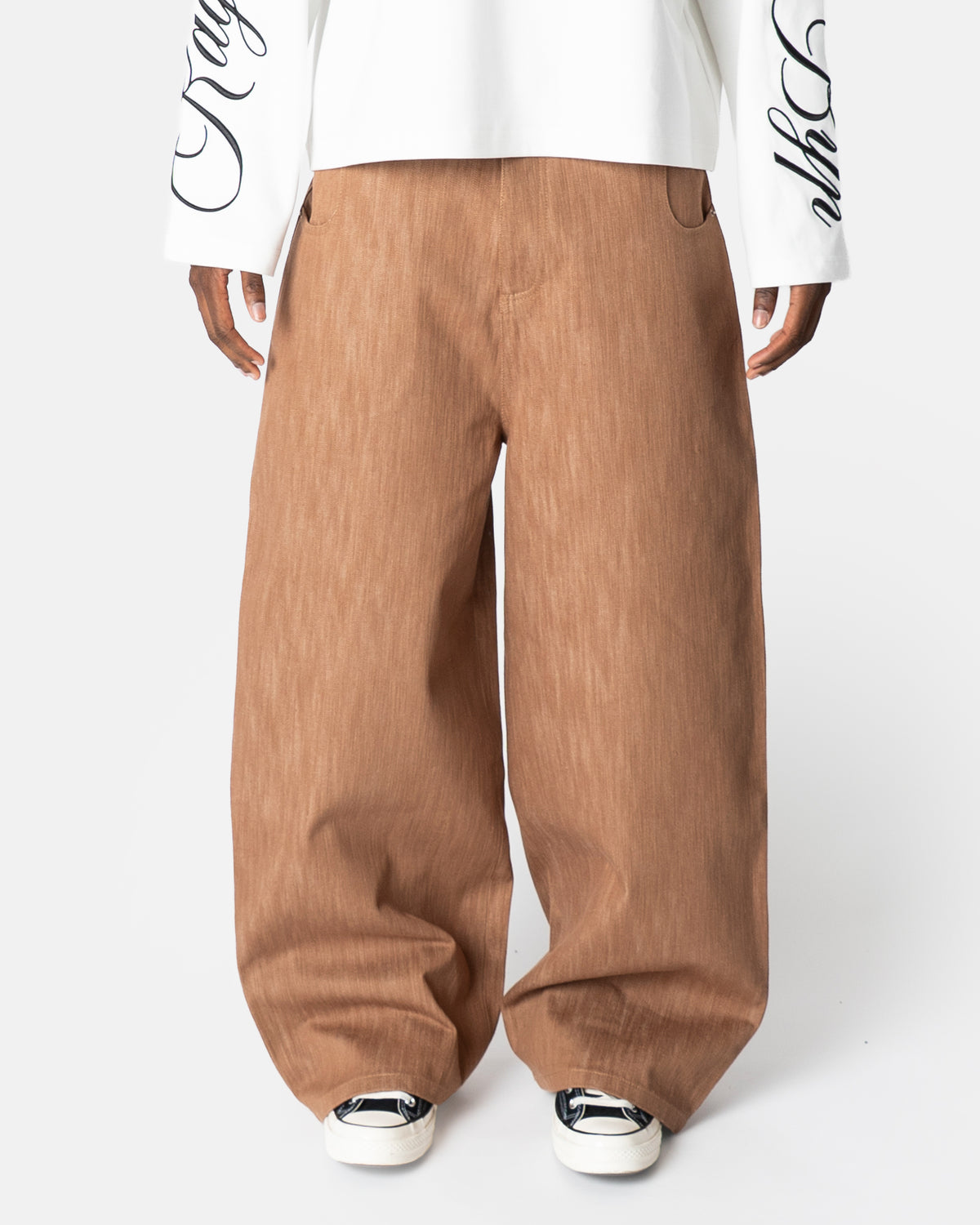 BROWN JAPANESE DENIM