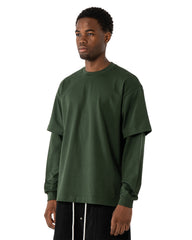 'No logo' Layered Longsleeve