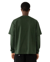 'No logo' Layered Longsleeve