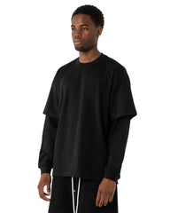 'No logo' Layered Longsleeve