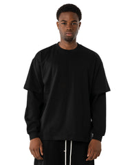 'No logo' Layered Longsleeve