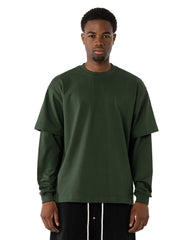 'No logo' Layered Longsleeve